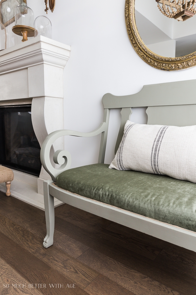 Settee Makeover How to Upholster a Bench Seat Jamie Lundstrom