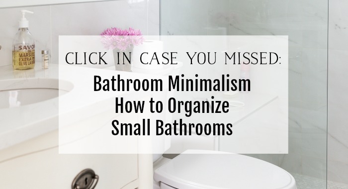 Painted Black Powder Bathroom Mini Makeover - Life Love Larson