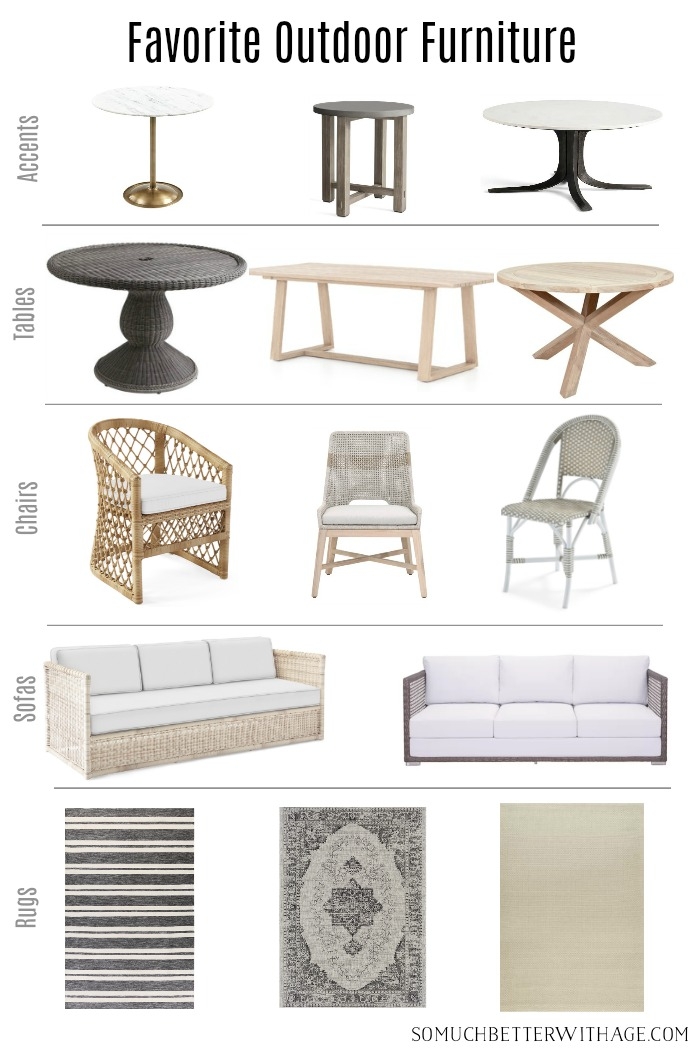 Favorite Outdoor Furniture.