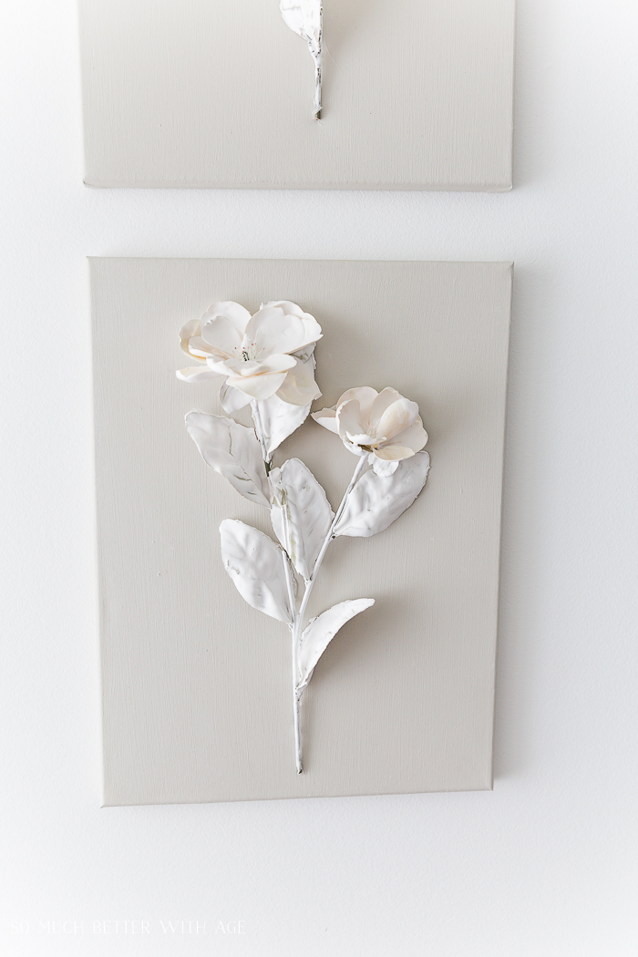 Plaster Dipped Flower Art Video