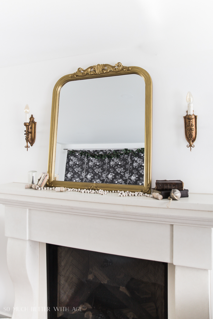 Anthropologie Inspired DIY French Gold Mirror + Video Jamie Lundstrom