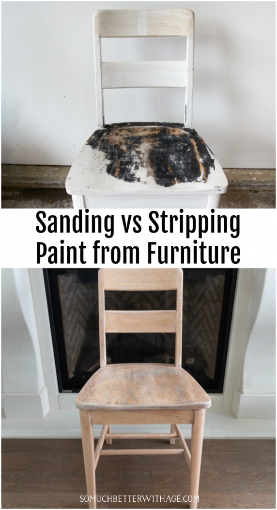 Refinishing Furniture Sanding Versus Stripping Video So Much