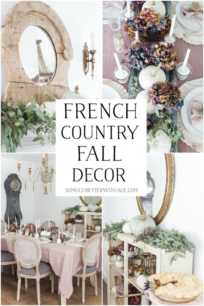 French Country Fall Decor.