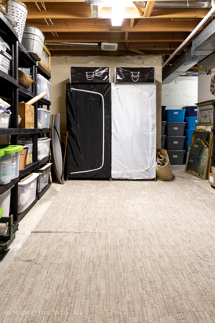How to Declutter and Organize the Basement