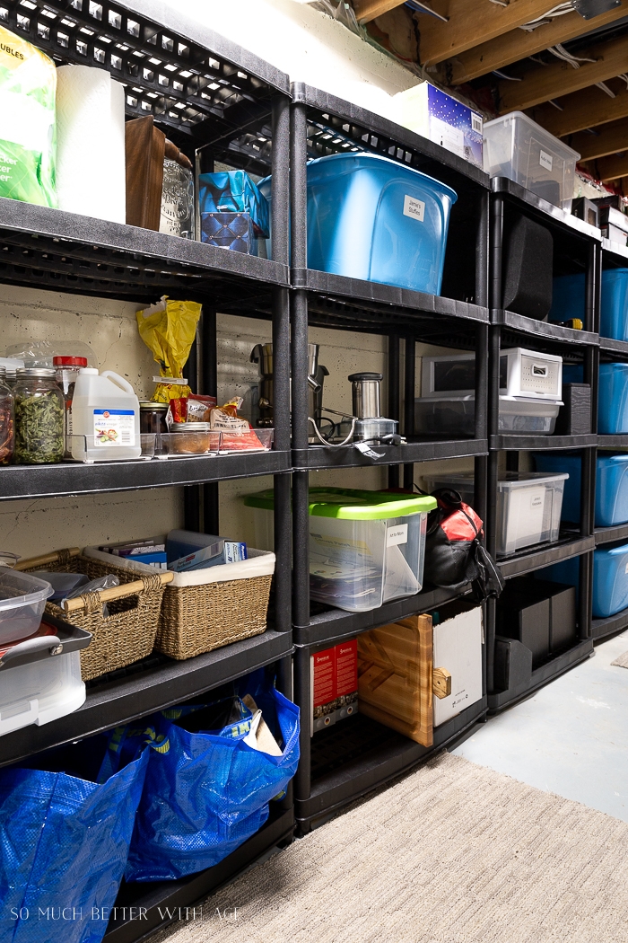 12 Tips for Supremely Organized Basement Storage