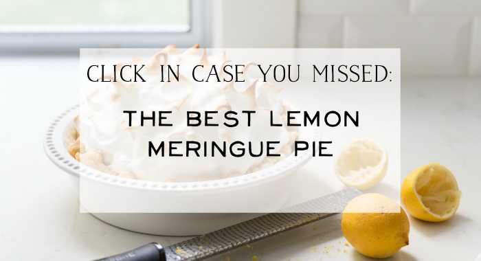 The Best Lemon Meringue Pie poster.