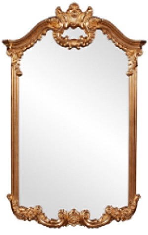 Archcrown gold mirror from Joss and Main. 