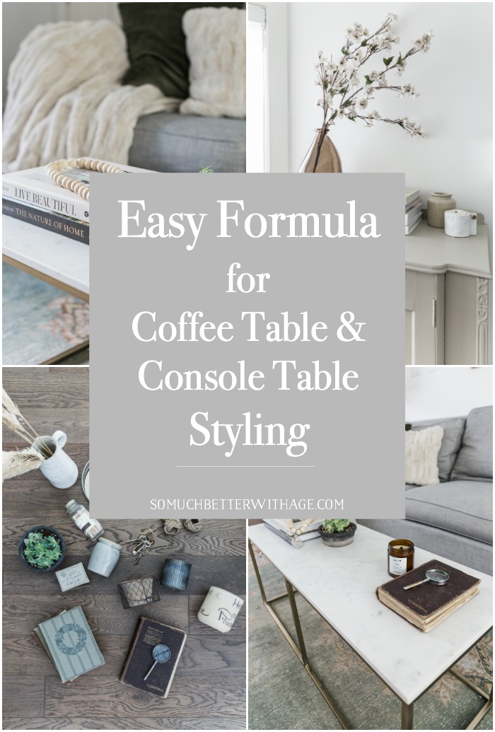 Fórmula fácil para modelagem de mesa de centro e mesa de console.