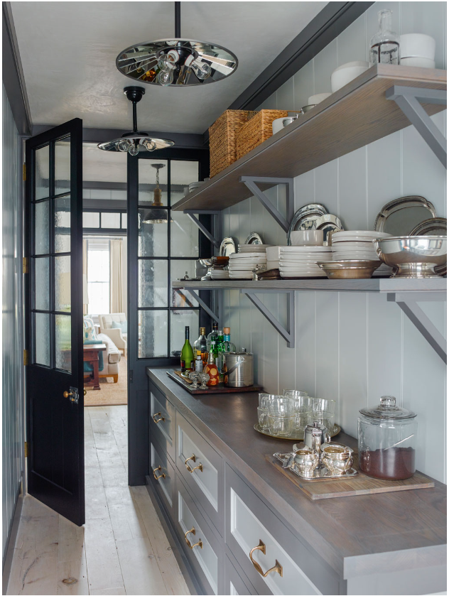 SR Gambel designer for pantry all in grey tones. 