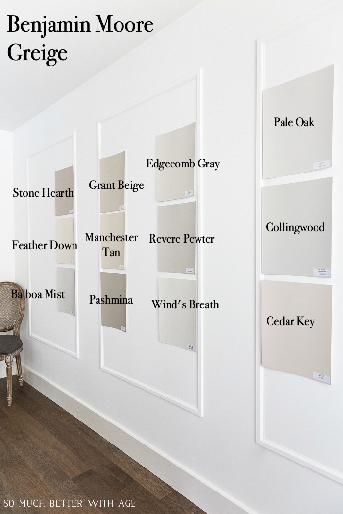 The Best Greige Paint Colors from Benjamin Moore - So Much Better With Age