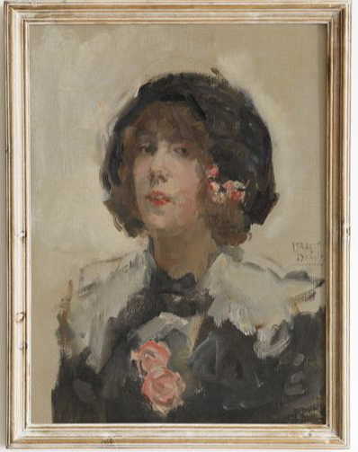Heirloom Print Shop - woman portrait painting