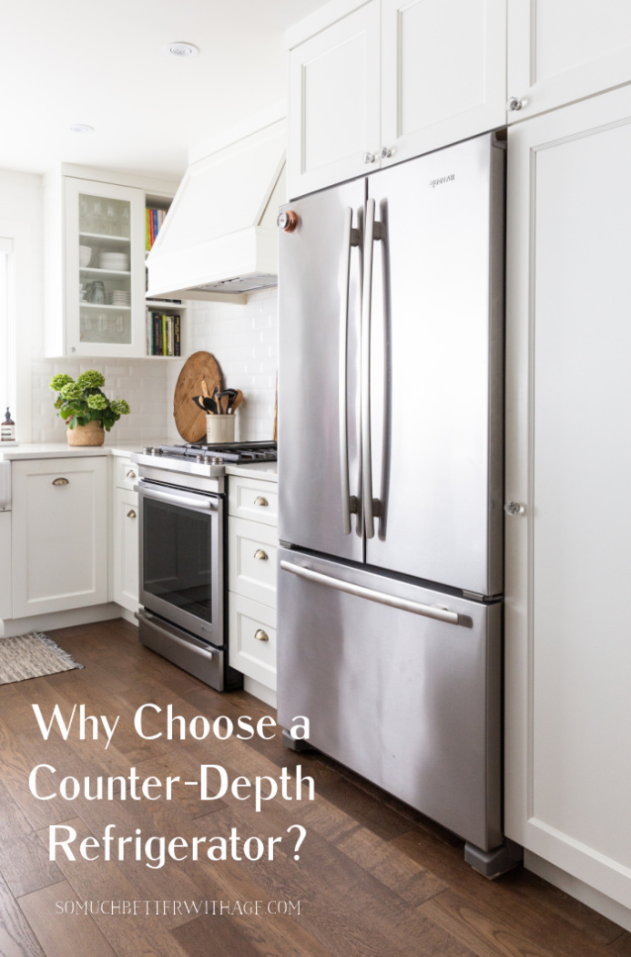 Why Choose A Counter Depth Refrigerator, What Size Is A Cabinet Depth Refrigerator