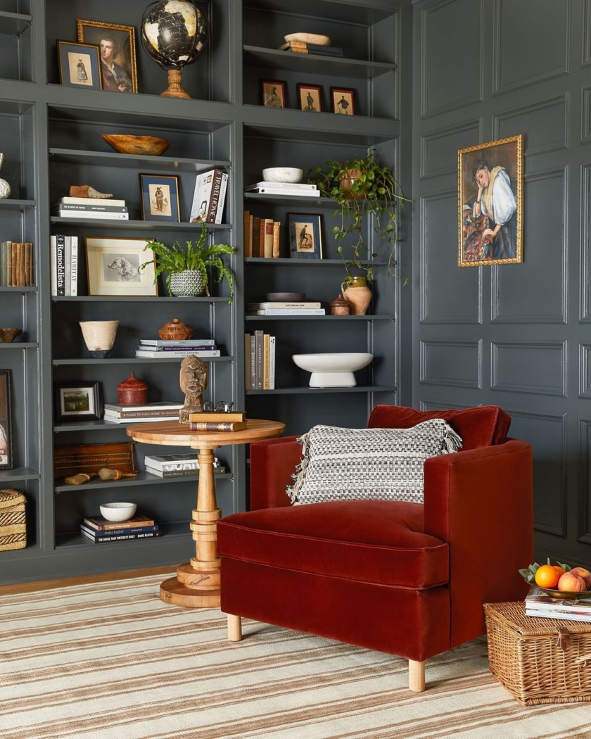 Ginny MacDonald raised panel wall moulding.