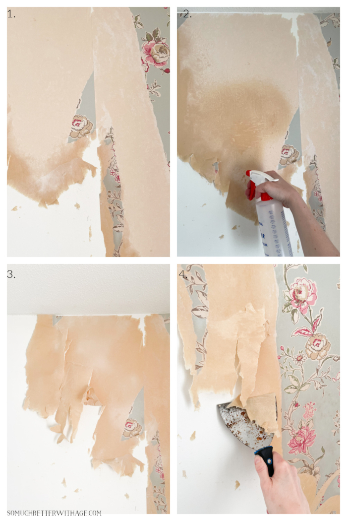 how to remove wallpaper glue from walls