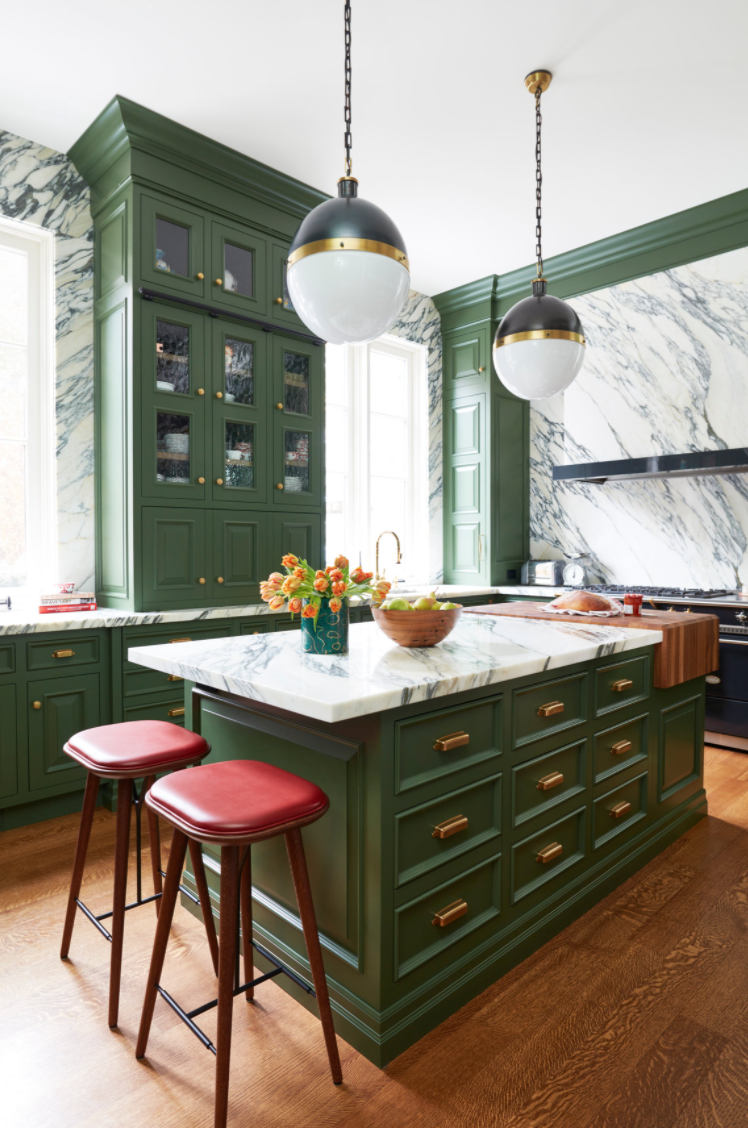 Best Green Paint Colors for Kitchen Cabinets (or Walls!) - Jamie Lundstrom