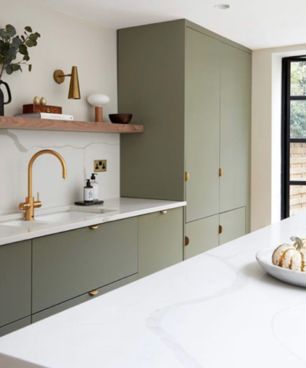 Best Green Paint Colors for Kitchen Cabinets (or Walls!) - Jamie Lundstrom