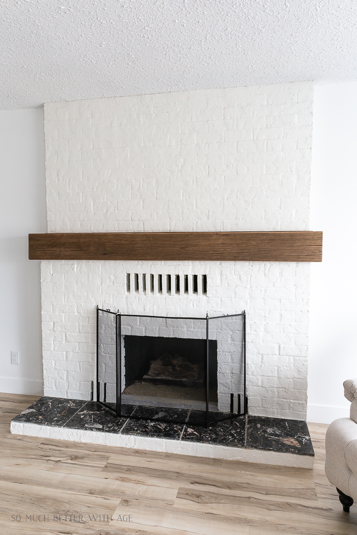 How to Baby Proof a Fireplace: DIY Hearth Cushion - Simply September