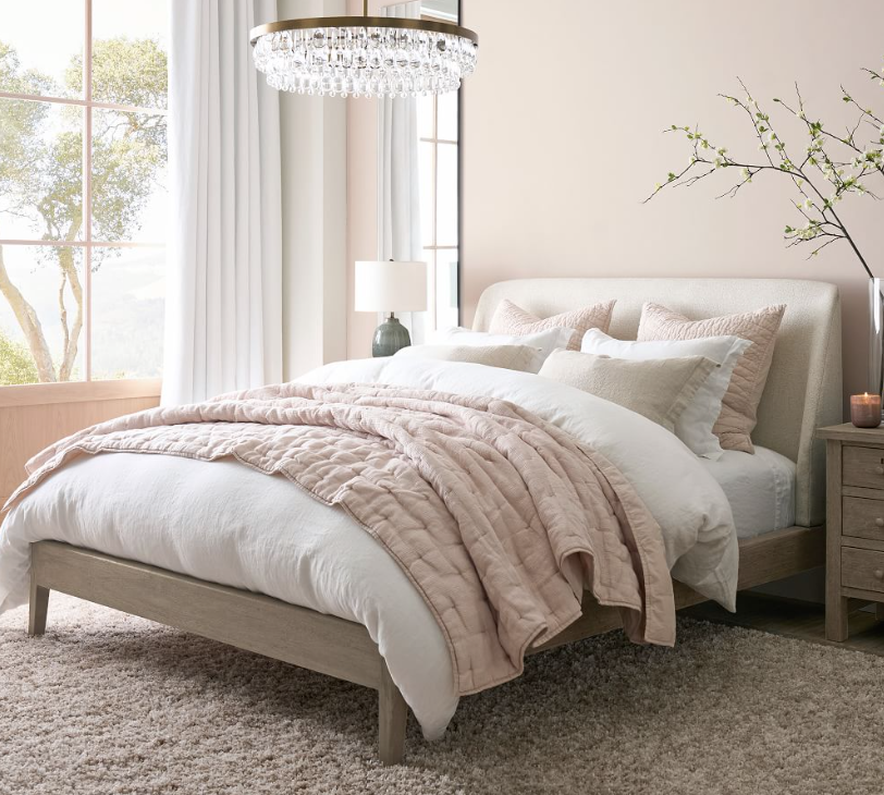 Pottery barn deals linwood bed