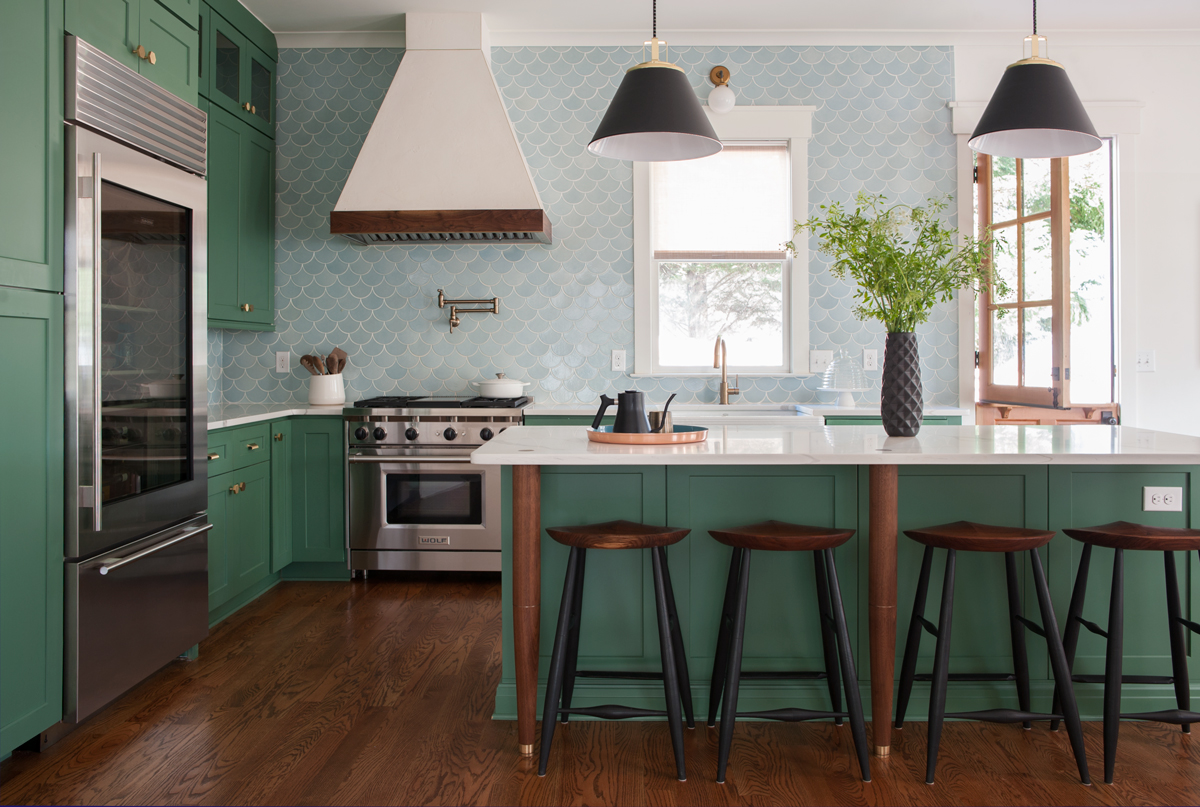 Best Green Paint Colors for Kitchen Cabinets (or Walls!) - Jamie Lundstrom
