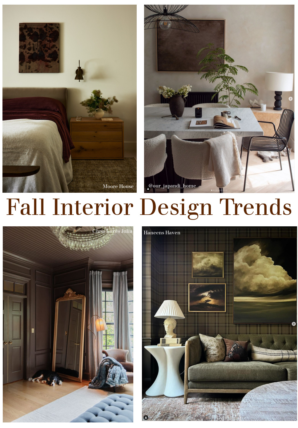 Fall 2024 Interior Design and Decor Trends - Jamie Lundstrom